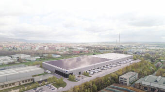 GARBE starts a speculative construction of an industrial hall in Chomutov on a brownfield