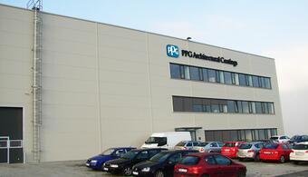 PPG Deco Czech opens a new distribution center for the Czech Republic and Slovakia