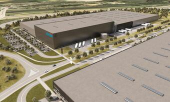 A giant warehouse for Sportisimo in Ostrava is looming. Contera is completing a rough construction of an area of 6 football fields