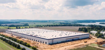 A record 1.4 million square meters of industrial space is under construction in the Czech Republic