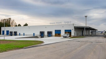 Ostrava Airport has a new terminal for cargo transport