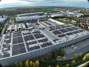 CTP and ČEZ Esco are installing photovoltaic power plants on the roofs of logistics halls