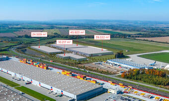 Ostrava Airport Multimodal Park is growing, Concens Investments started construction II. phase with an area of ​​120,000 m2
