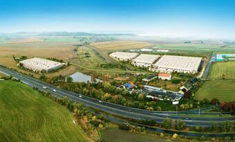 A new industrial complex with four halls will be built near Příbram Airport