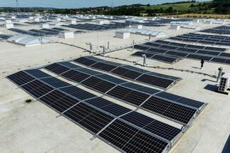 The PV plant in the logistics park in Valašské Meziříčí increased its output by 50%
