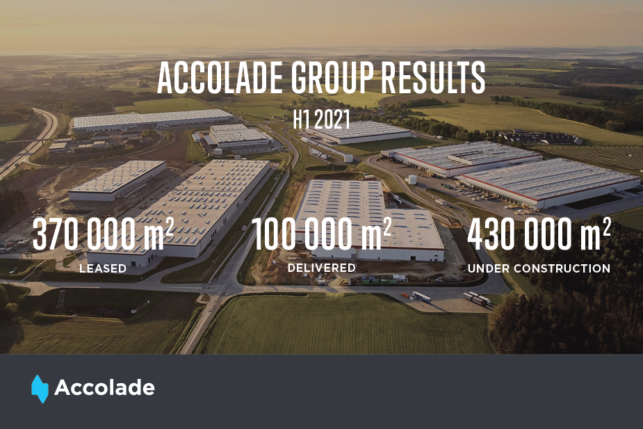 Accolade further increases its share of the european industrial real estate market Accolade further increases its share of the european industrial real estate market