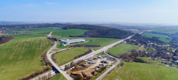 Prologis started the construction of an industrial park near Ostředek in Central Bohemia