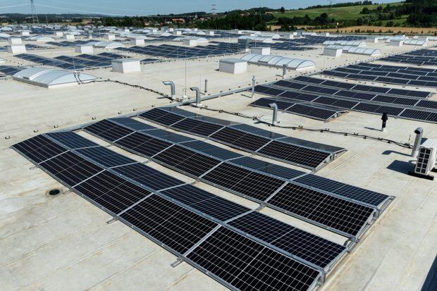 The PV plant in the logistics park in Valašské Meziříčí increased its output by 50%