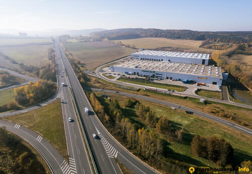 Warehouses to let in CTPark Žebrák