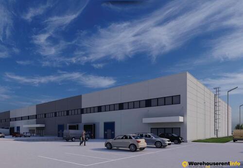 Warehouses to let in Industrial Park Jihlava