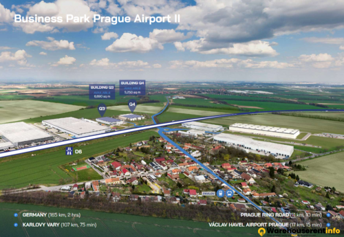 Warehouses to let in Panattoni Park Prague Airport II