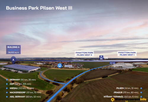 Warehouses to let in Panattoni Park Pilsen West III