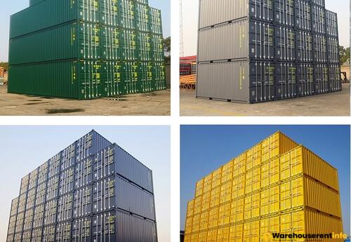 Warehouses to let in Shipping and storage containers
